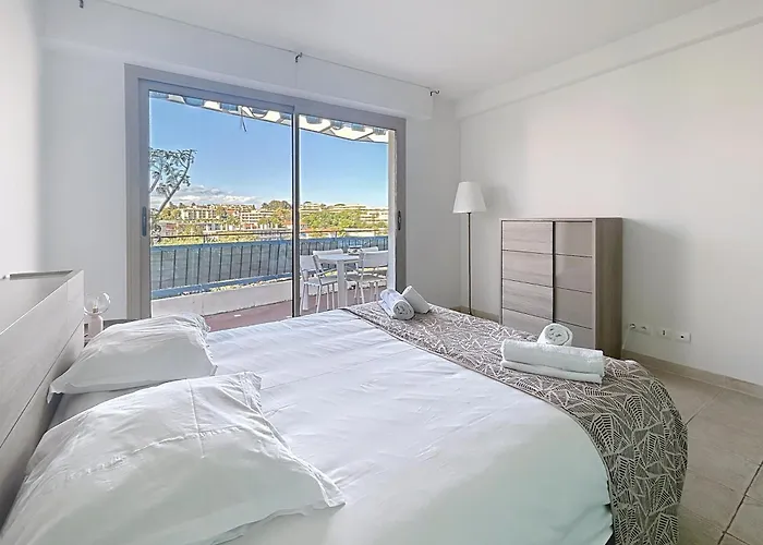 La Pinede Equiped With Air Conditioning And A Pool! Antibes