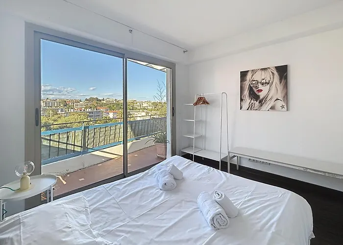 La Pinede Equiped With Air Conditioning And A Pool! * Antibes